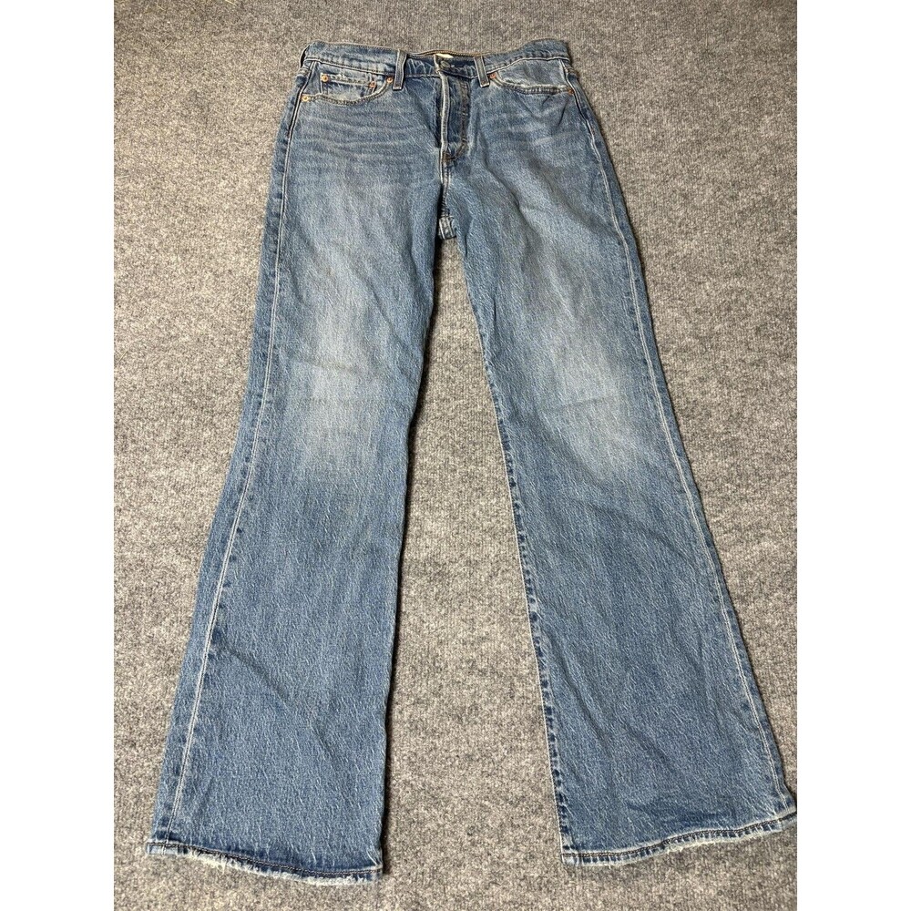 Levi's Wedgie Bootcut Jeans Womens 29 29x31 Blue High Rise Stretch Denim Casual